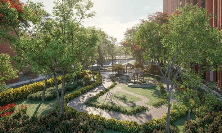 Sobha Aranya project view